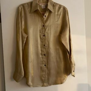 Dressy shirt golden